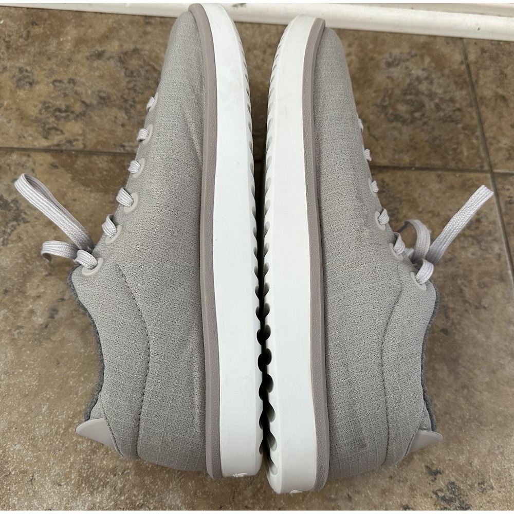 Allbirds Wool Piper Woven Pewter Gray Lace Up Shoes Women's Size 11 - Picture 8 of 10